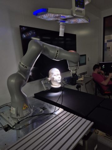 Robot scanning procedure