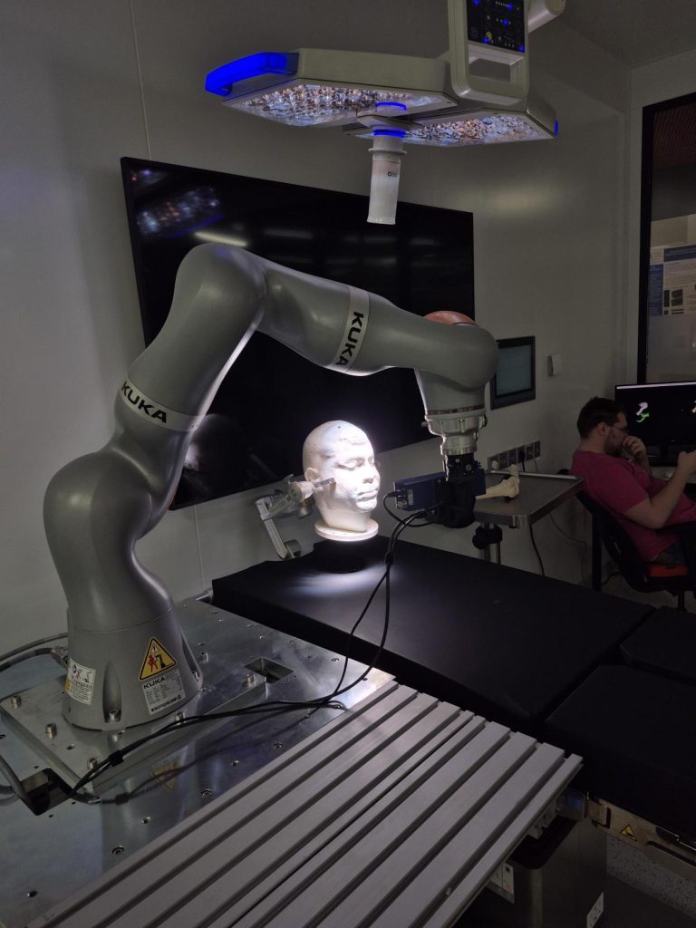 Robot scanning procedure